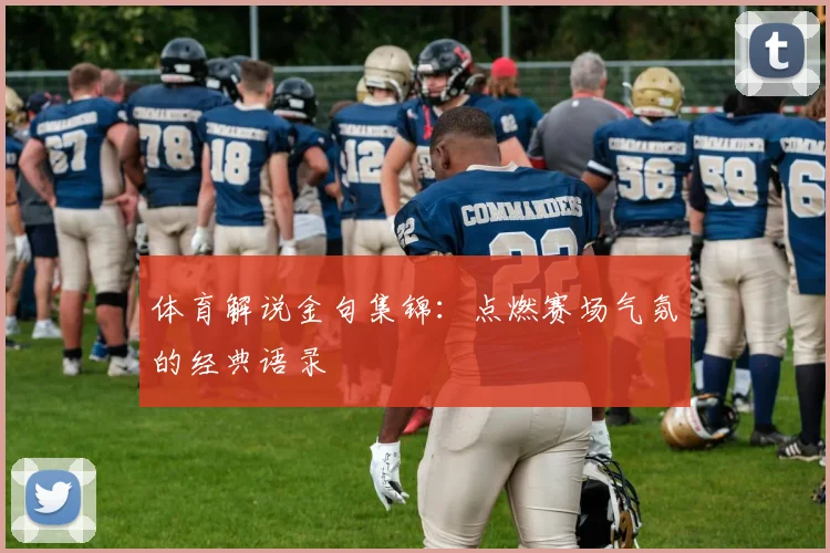 体育解说金句集锦：点燃赛场气氛的经典语录